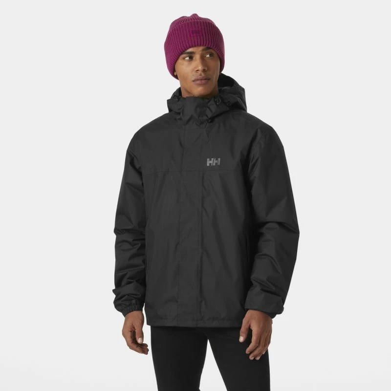 Jakne Helly Hansen për meshkuj, e zezë