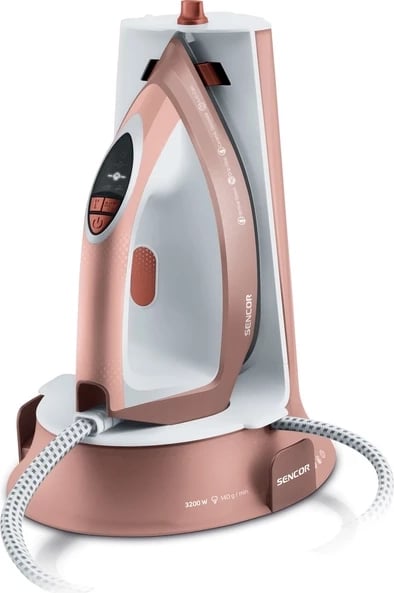 Hekur për hekurosje Sencor SSI 0910RS, 3200W, rozë
