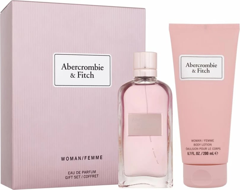 Set Eau de Parfum dhe Losion trupi Abercrombie & Fitch për femra, 100ml + 200ml