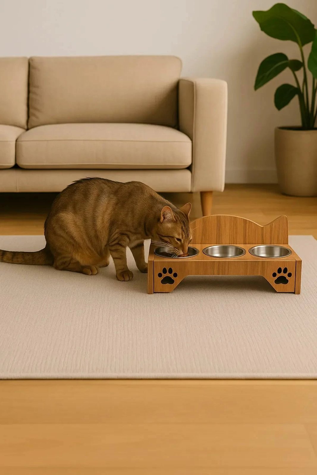 Enë ushqimi për kafshë, Paws & Whiskers, Apvm16