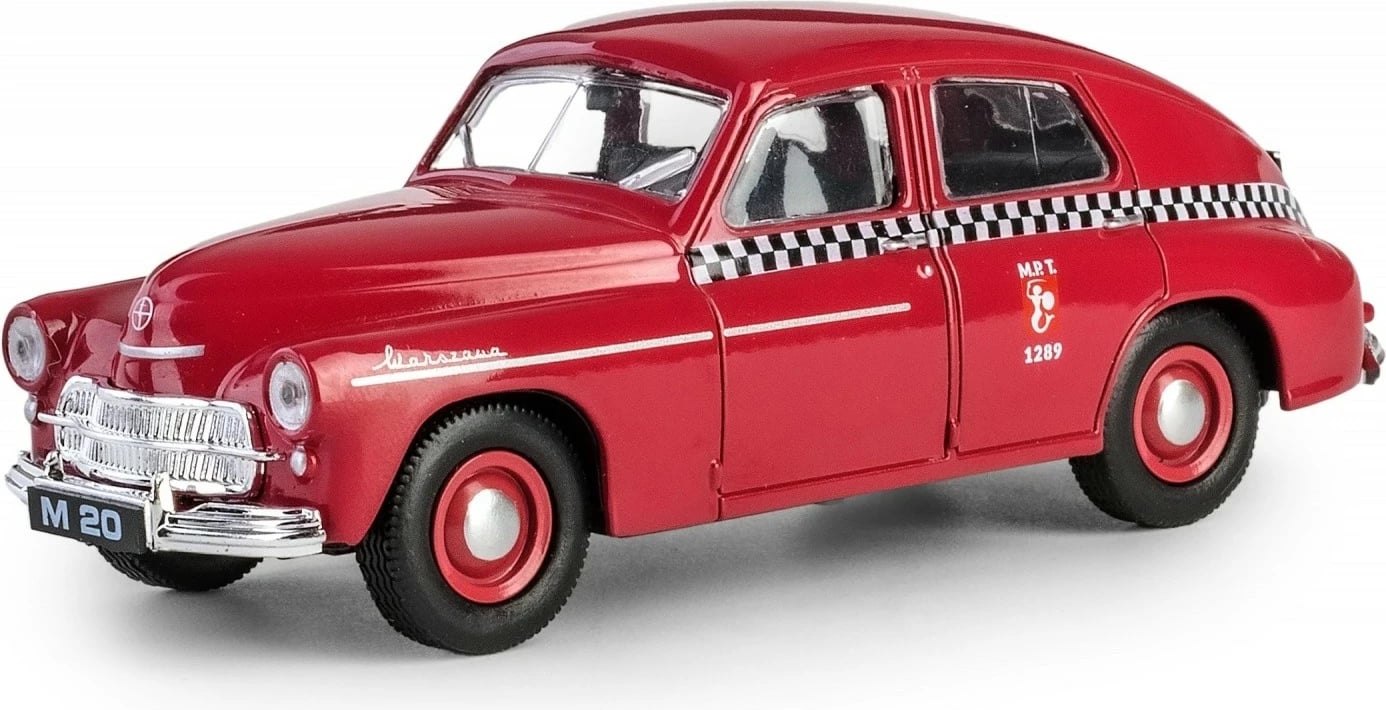 Makine lodër Daffi PRL Warsaw M20 Taxi, 1:43, qershi