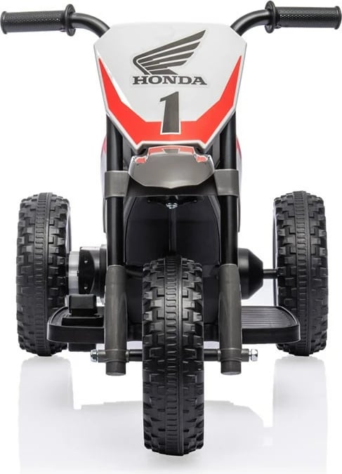 Moto elektrike fëmijësh, Milly Mally Honda CRF 450R, 6V 4.5Ah 30W, shpejtësi 2.5-3 km/h, ngarkesa 25 kg, gri