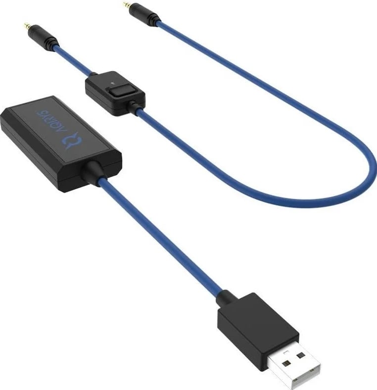 Kufje AQIRYS Sirius Pro 7.1, me mikrofon të ndashëm, Bluetooth, USB, 3.5mm, e zezë