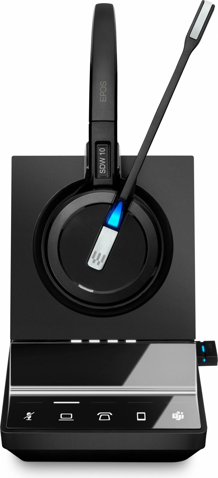 Kufje EPOS IMPACT SDW 5016T wireless, DECT, USB, me mikrofon, e zezë