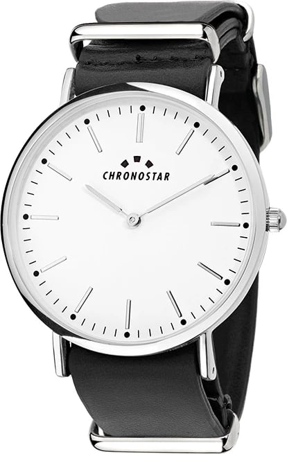 Orë dore për meshkuj CHRONOSTAR R3751252012, e zezë