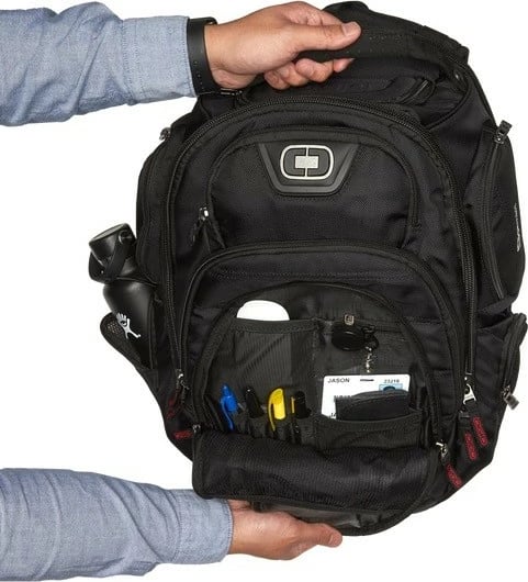 Shpinore OGIO GAMBIT BLACK, 33L, për laptop 15.6", e zezë
