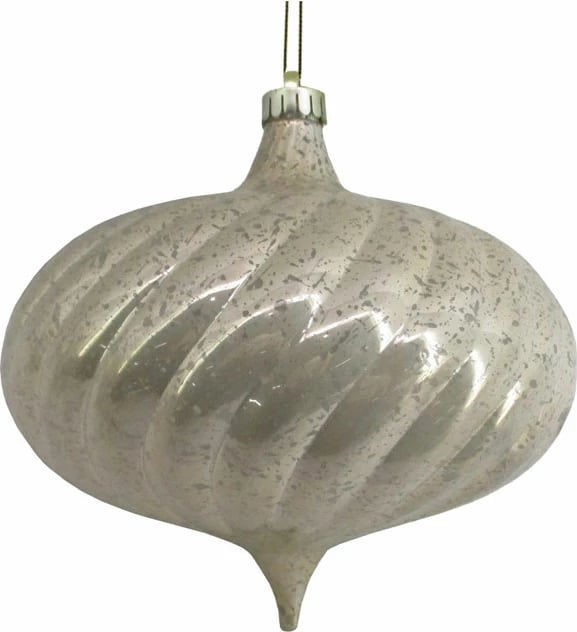 Top i vitit të ri, plastikë, ngjyrë shampanjë, 20x20x20 cm