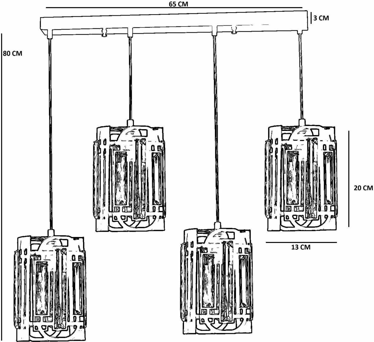 Llambadar Opviq, ngjyrë ari, 9045-6