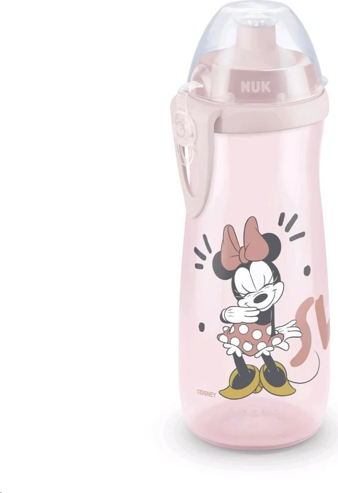 Shishe sportive NUK Sports Cup Disney Mickey 450 ml, e kuqe