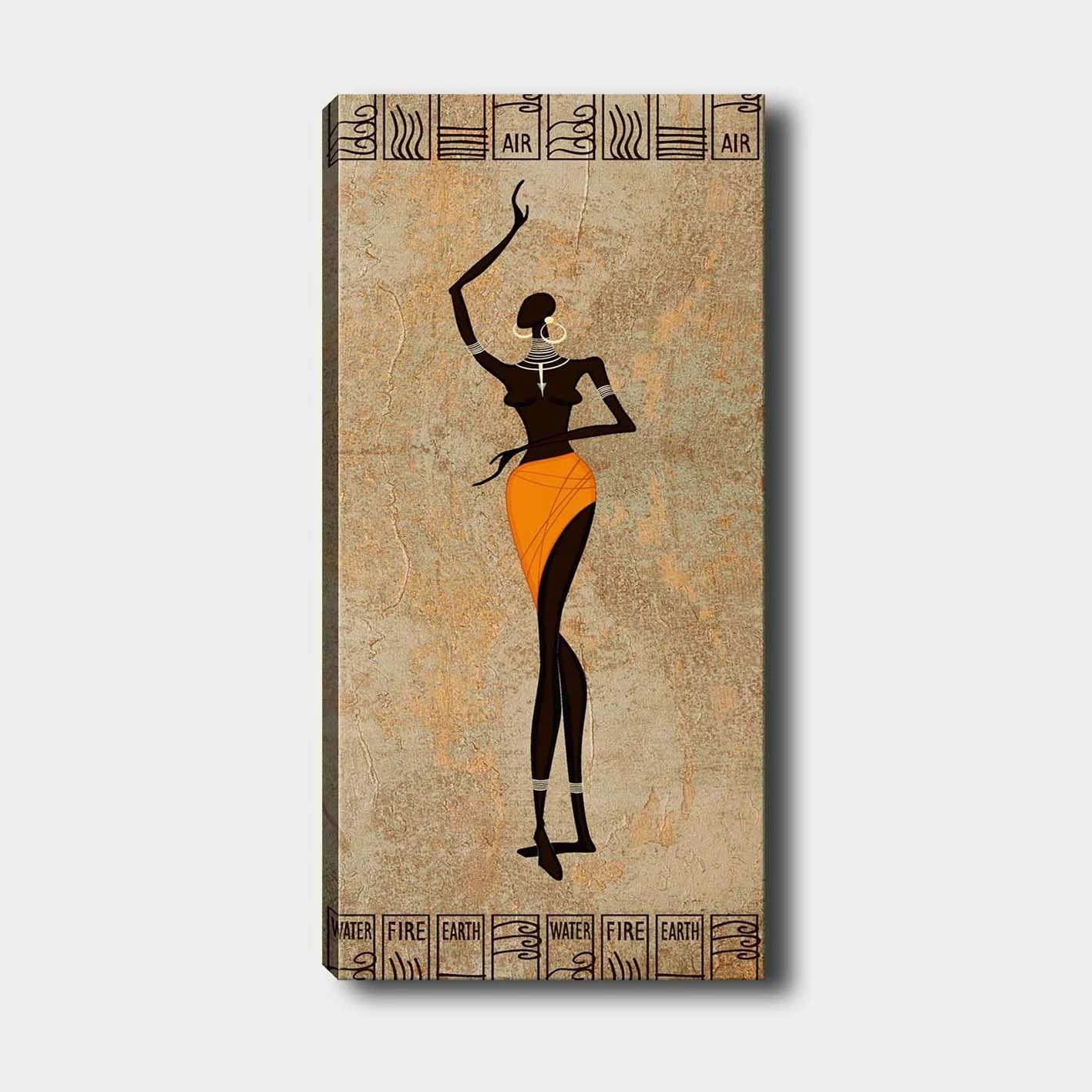 Pikturë dekorative në kanavacë, shumëngjyrëshe, DKY101232160109_3080, 30x80cm