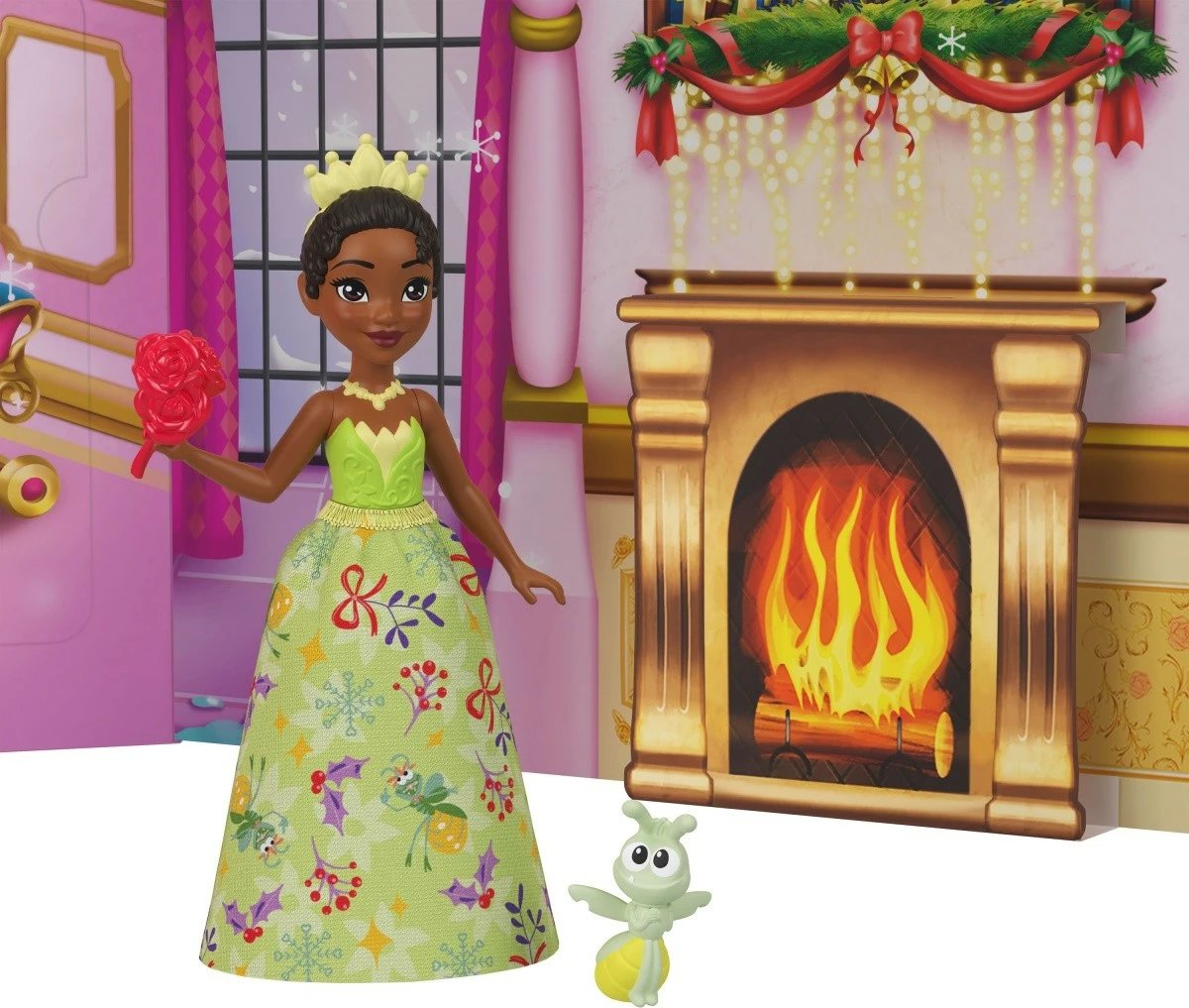 Kalendar advenit Disney Princess Mattel JFG79, set me 3 kukulla dhe 22 aksesorë, shumëngjyrësh