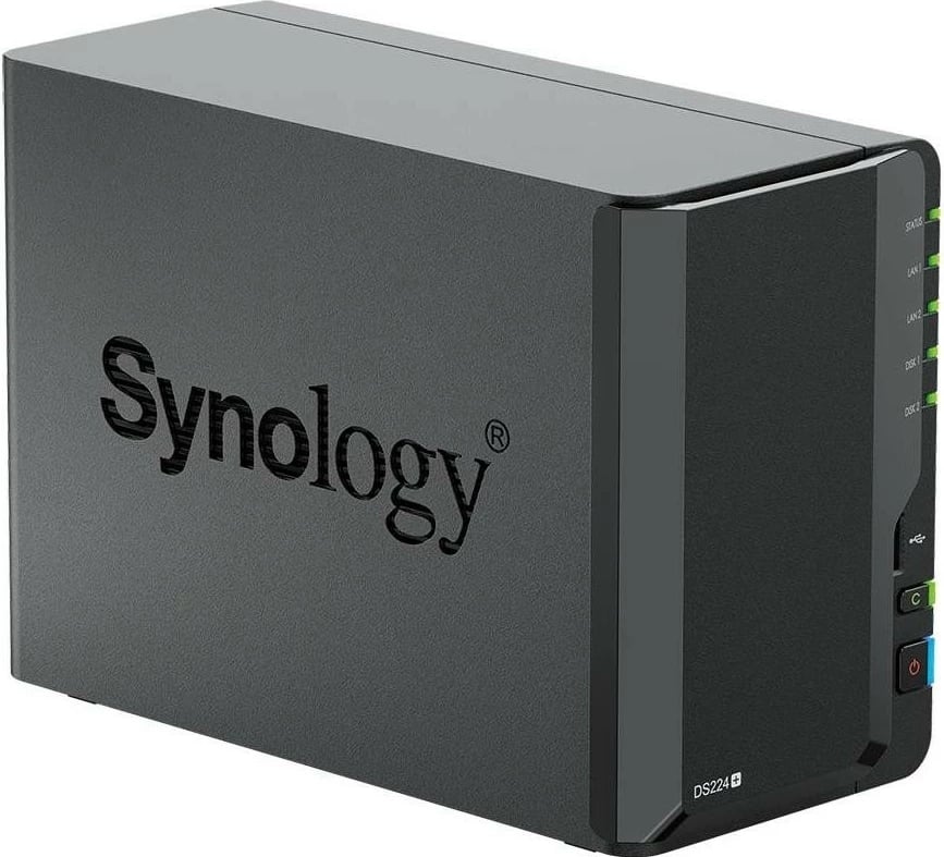 NAS Synology DS224+ 2x HAT3310-8T 16TB, zi