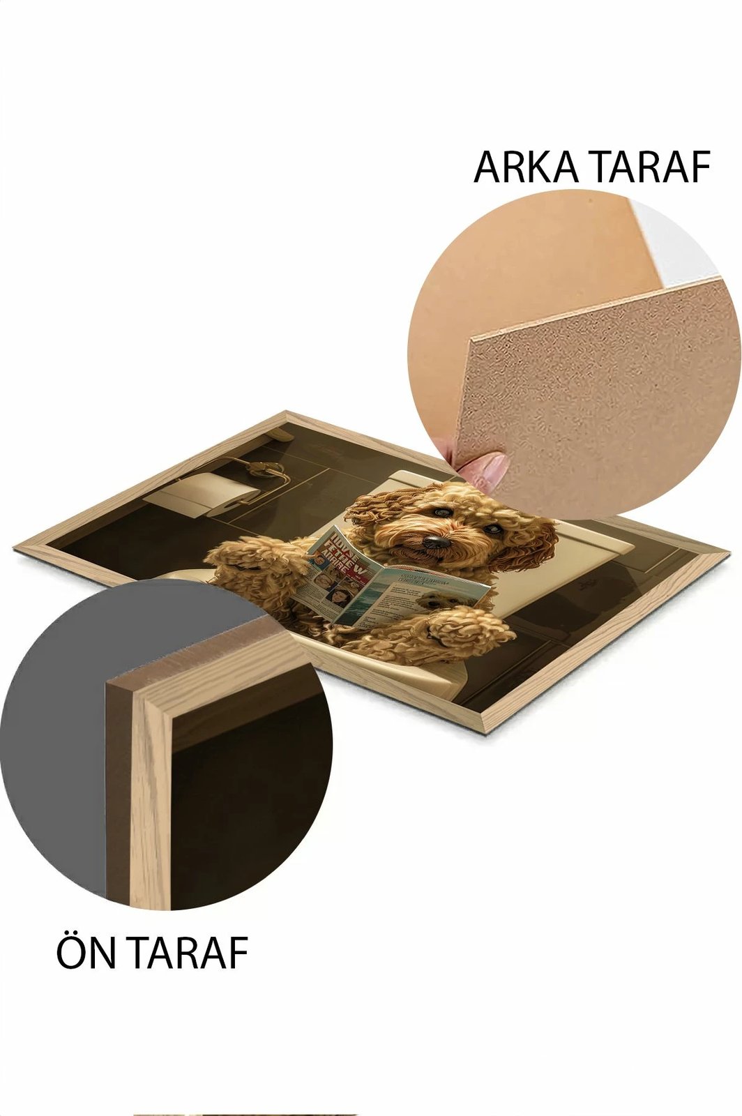 Pikturë dekorative, shumëngjyrëshe, Wallity, Arthynmodelyty3348-32, 33x48cm