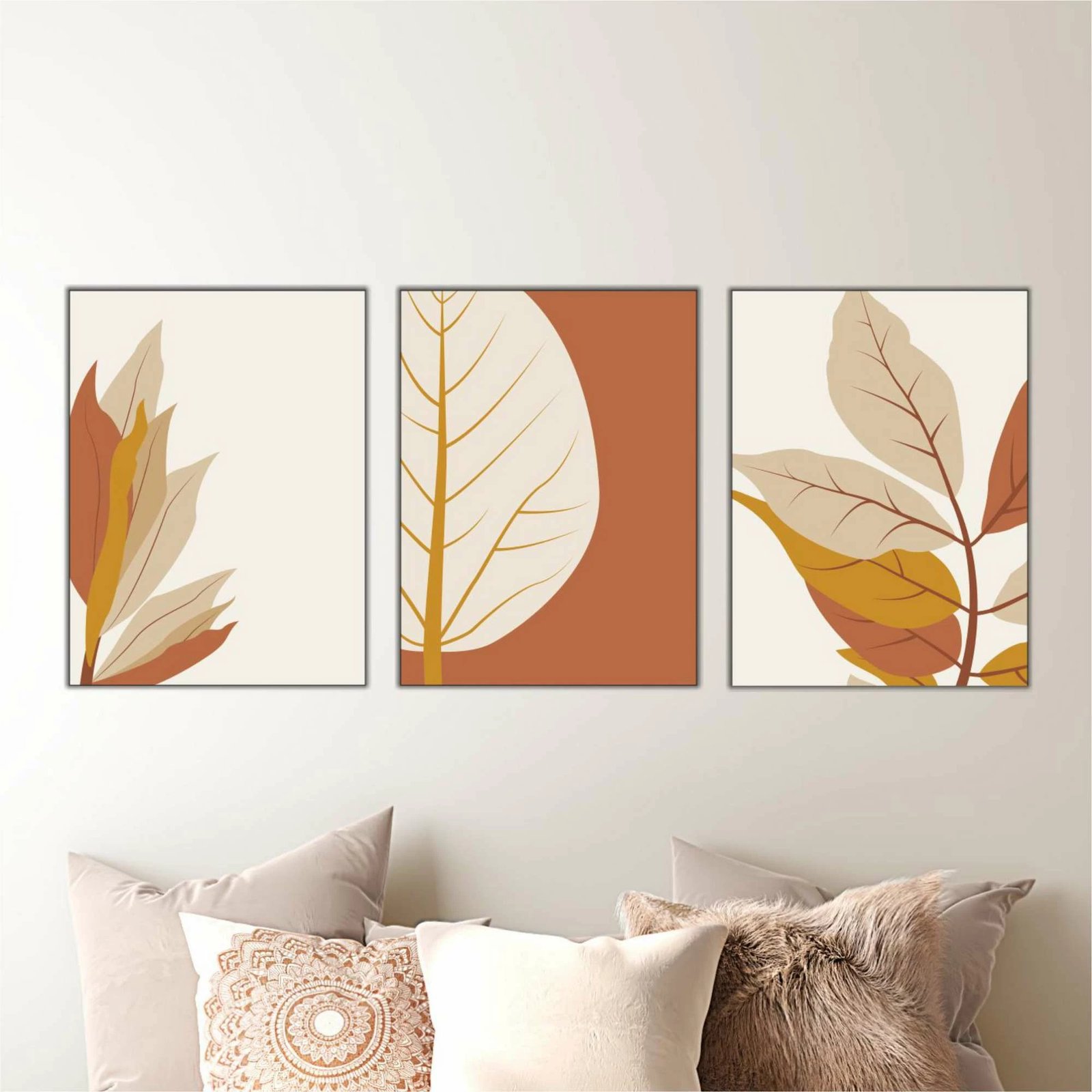 Pikturë dekorative MDF (3 copë), Wallity, shumëngjyrëshe, Mdf - 00116