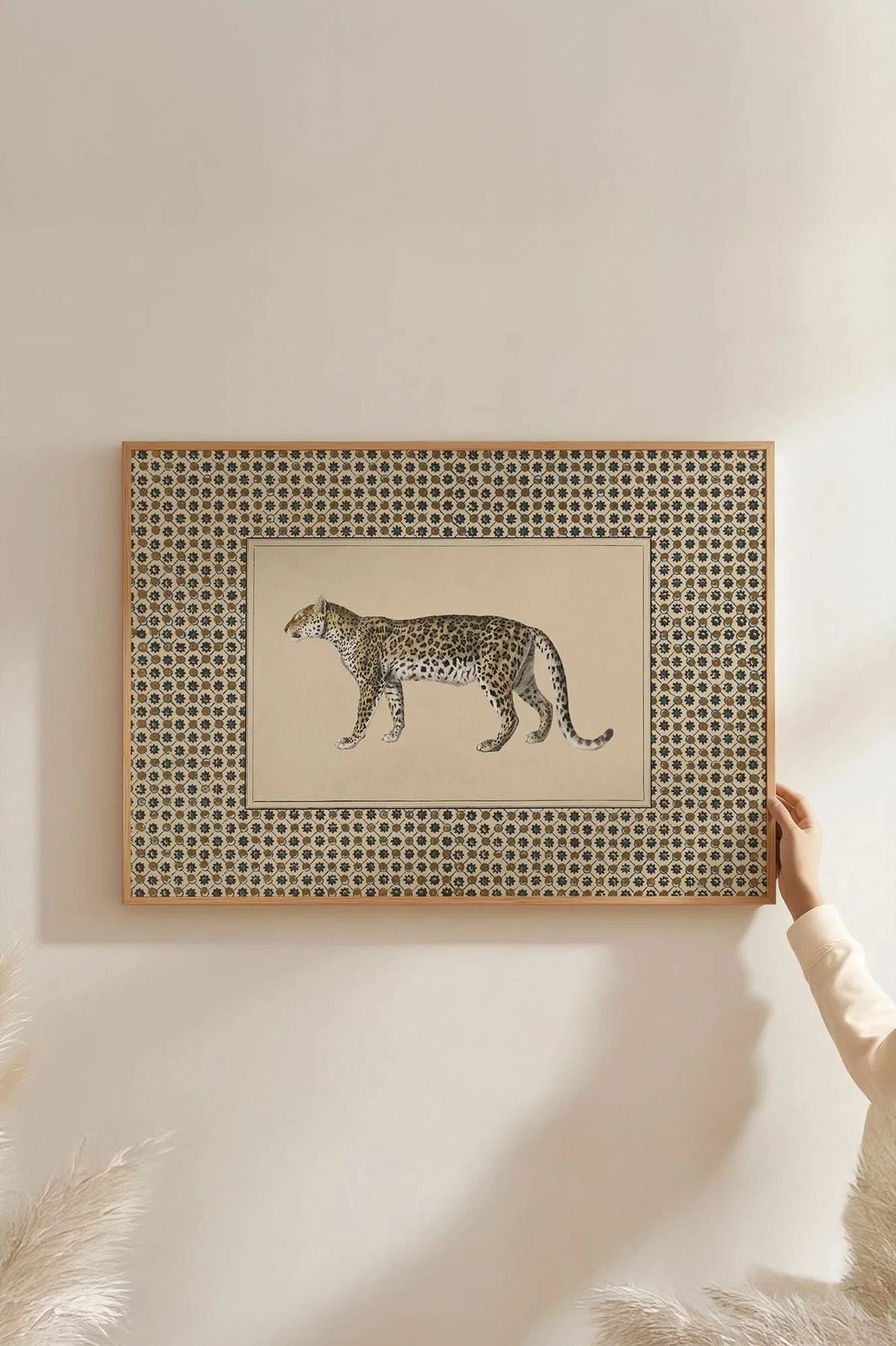 Pikturë dekorative me kornizë, shumëngjyrëshe, Wallity, Artsmdftek26-5070, 50x70cm