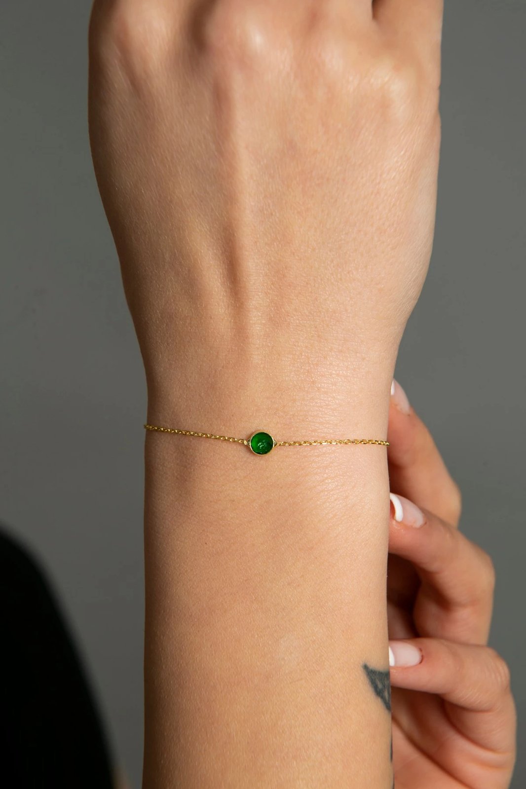 Byzylyk argjendi ngjyrë ari, Elika Silver, TFNY65171