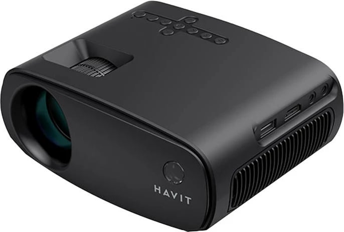 Projektor wireless Havit PJ207, 1280x720p, Wi-Fi, gri