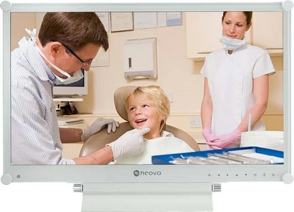 Monitor AG Neovo DW2401, 21.5'', FHD, i bardhë