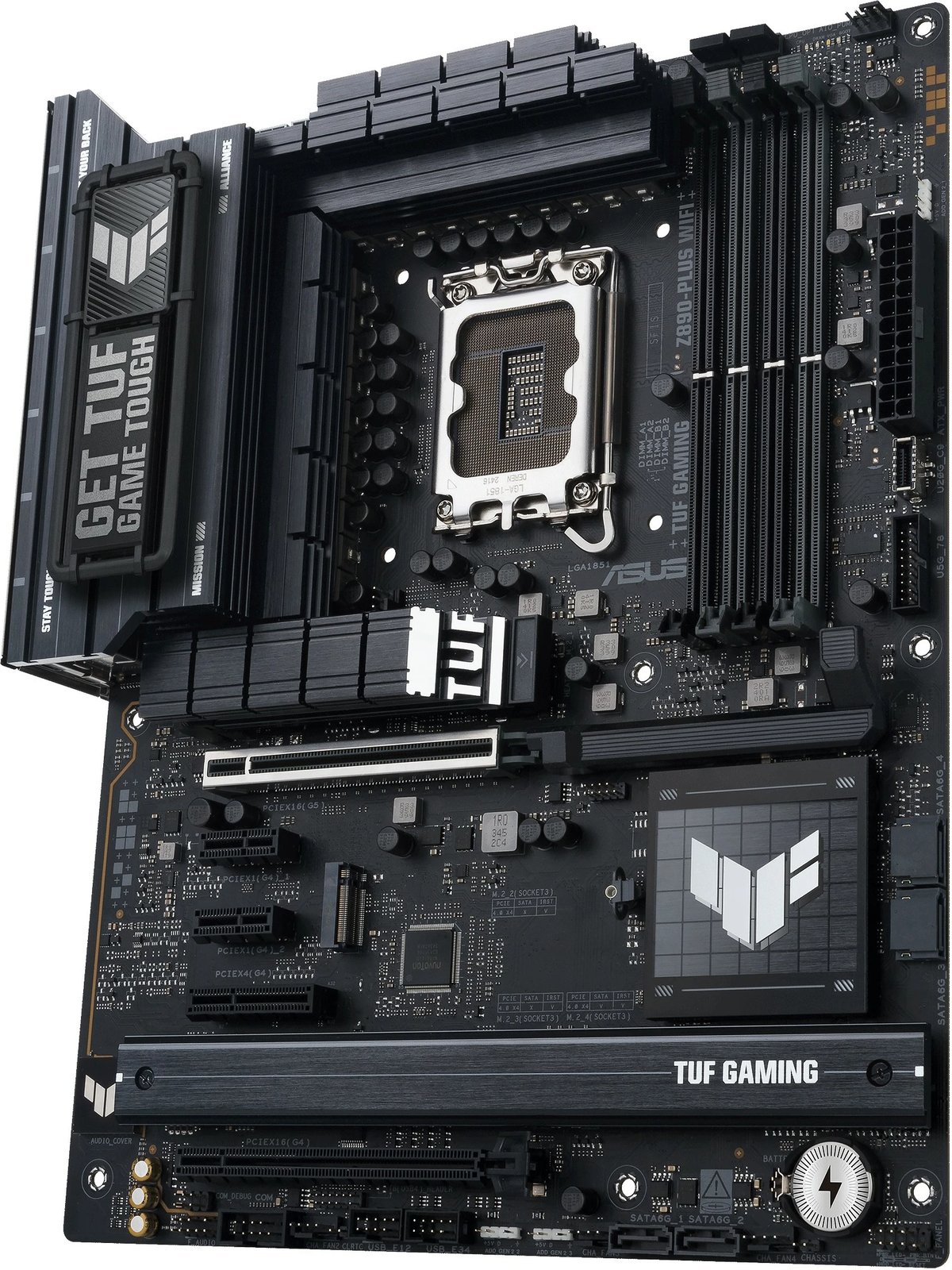 Pllakë amë ASUS TUF GAMING Z890-PLUS WIFI, Intel, LGA 1851, DDR5, 192 GB