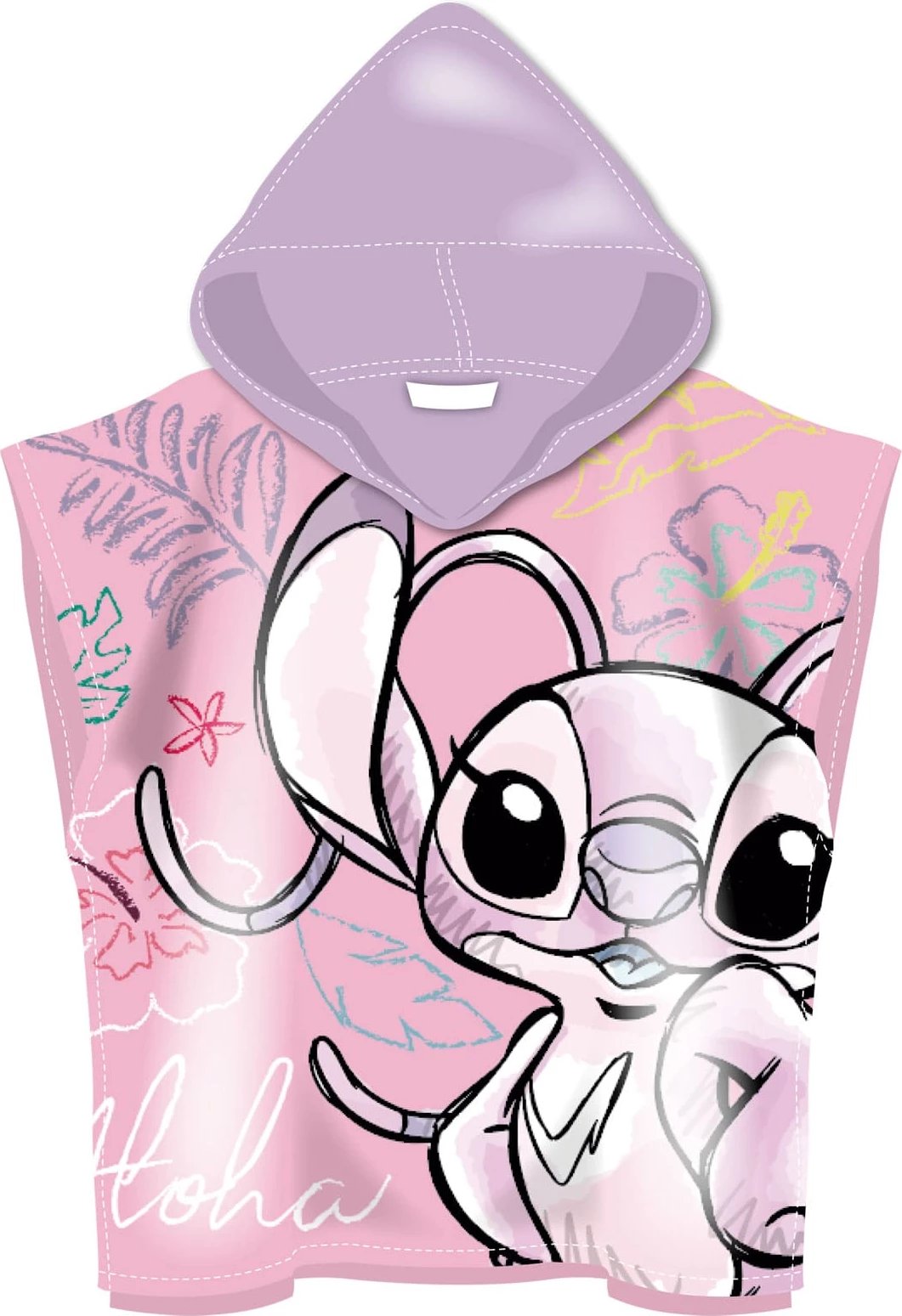 Peshqir Disney Stitchg - Microf Poncho 245G