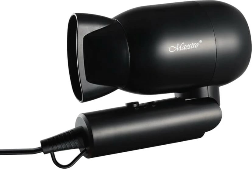 Tharëse flokësh Feel-Maestro MR-200, 1500W, e zezë, dorezë që paloset