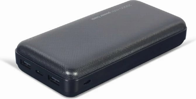Power bank Gembird PB20-02, 20000 mAh, e zezë