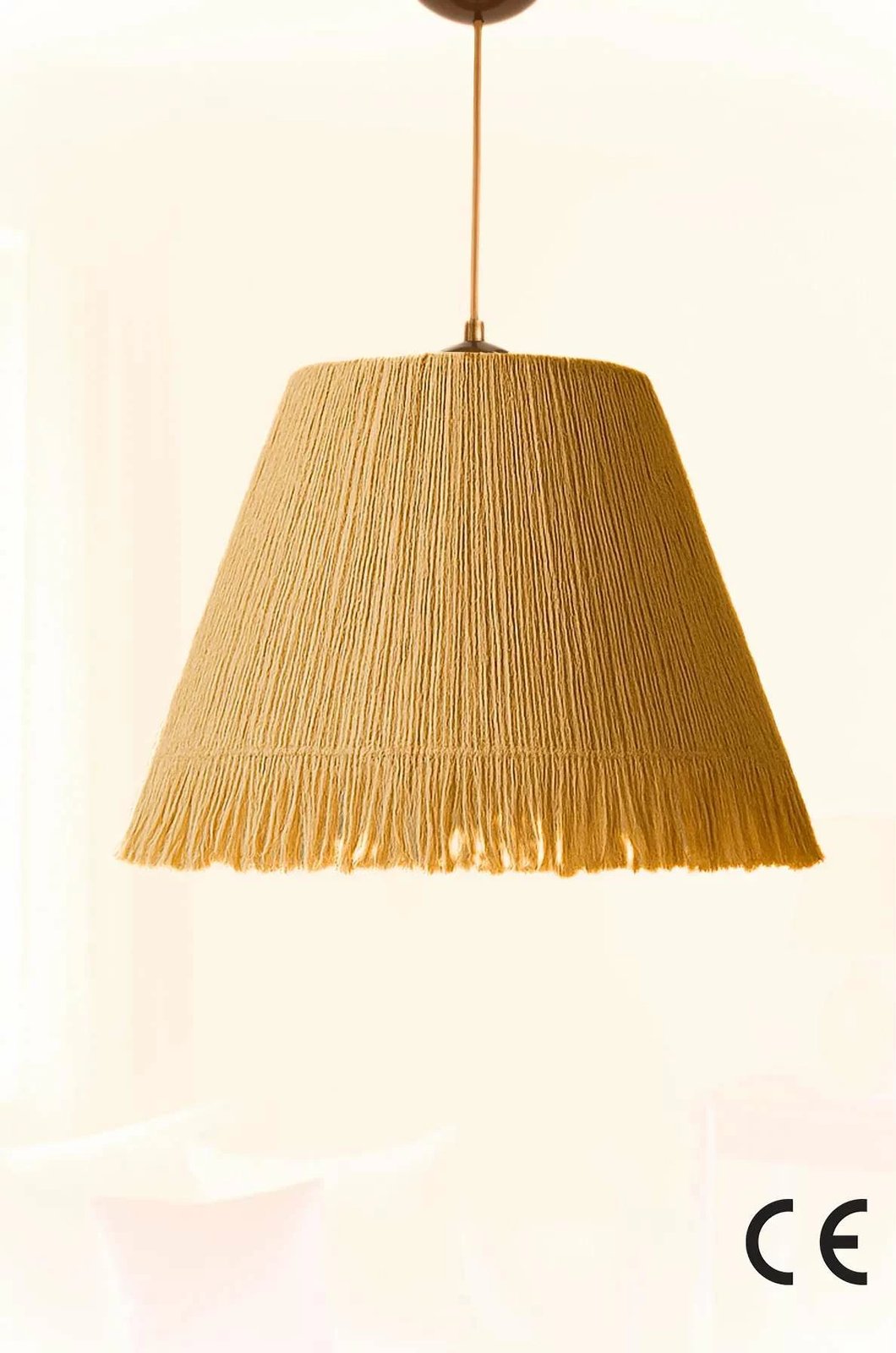 Llambë tavani Opviq, Mantra, makrame, ngjyrë bezhë Llambë tavani Opviq, Mantra, makrame, ngjyrë bezhë