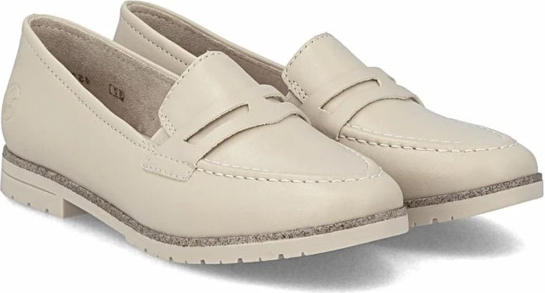 Këpucë lëkure për femra Rieker, bezhë