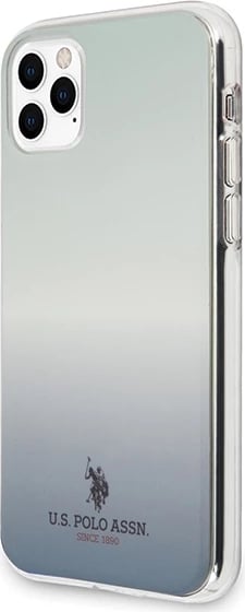 Mbështjellës U.S. Polo Assn. USHCN65TRDGLB për iPhone 11 Pro Max, Pattern Gradient, kaltër