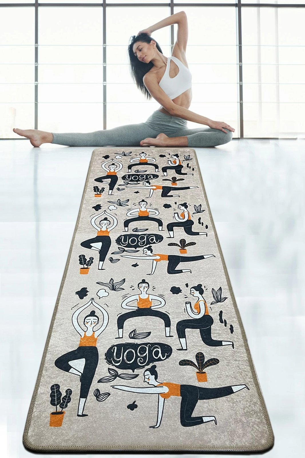 Qilim yoga Vital And Vivid, shumëngjyrësh, Renshan