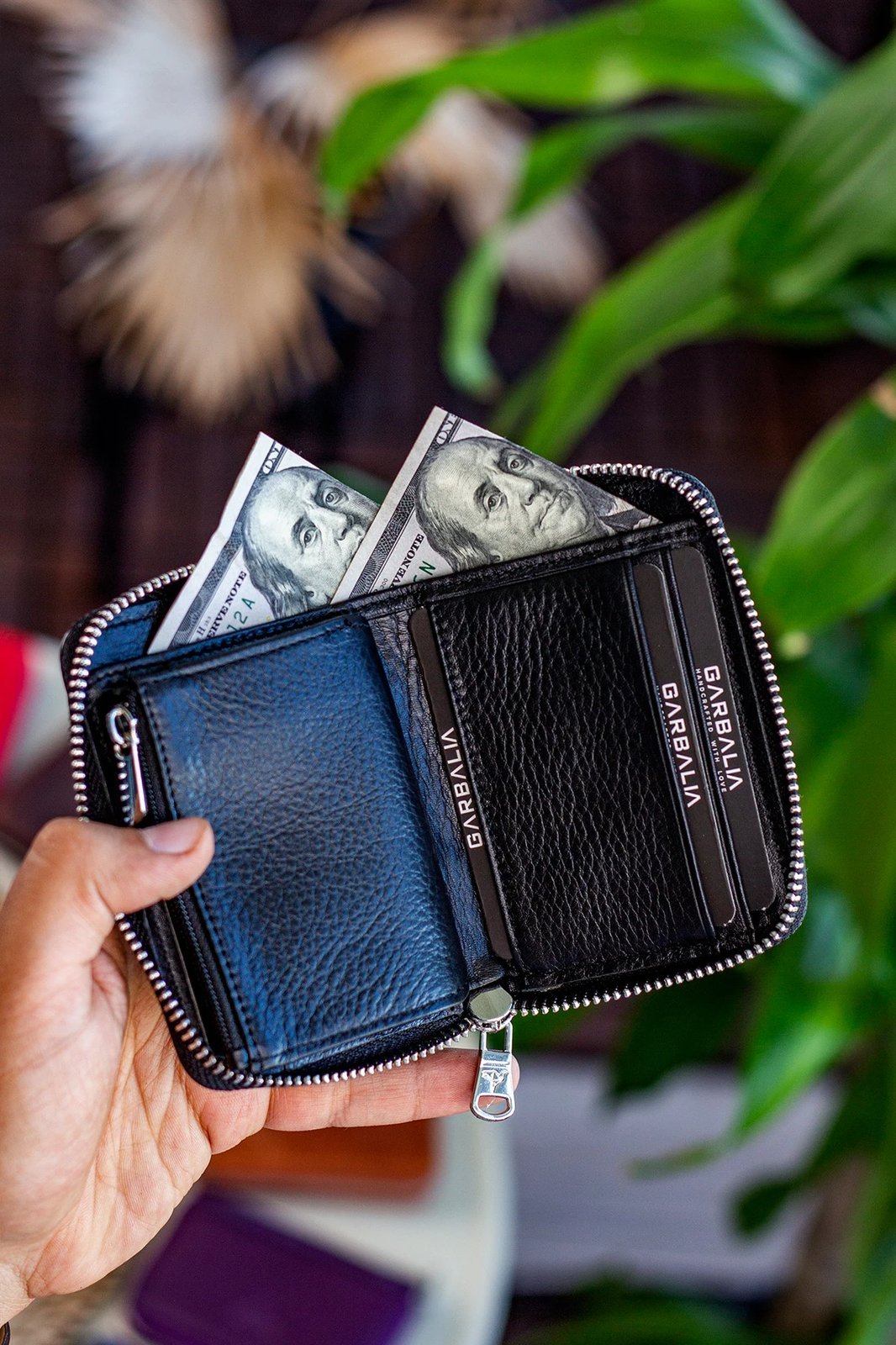 Portofol unisex Zoozie Bags Sydney, ngjyrë e zezë