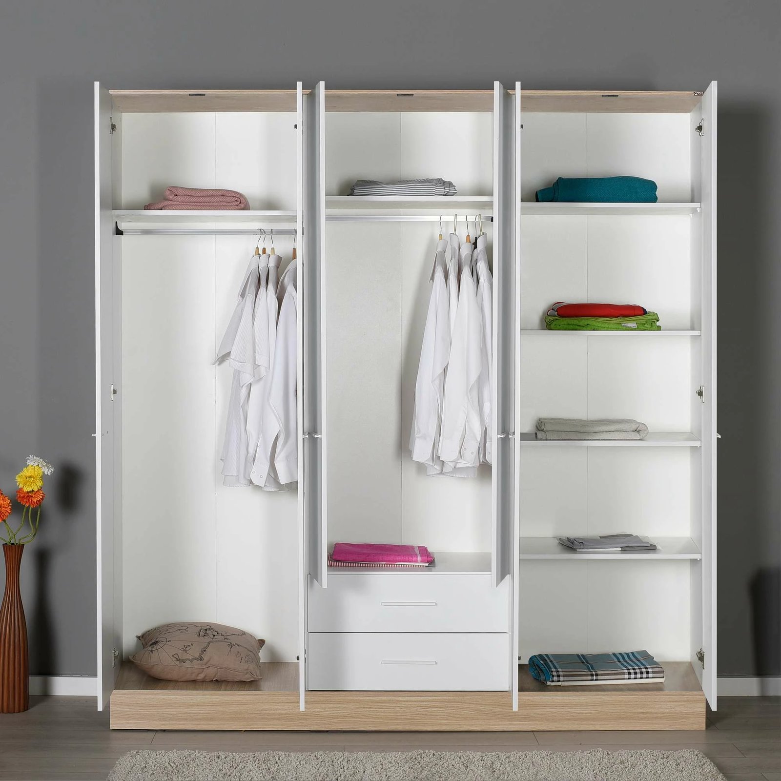 Dollap Hanah Home, Base 6, i bardhë