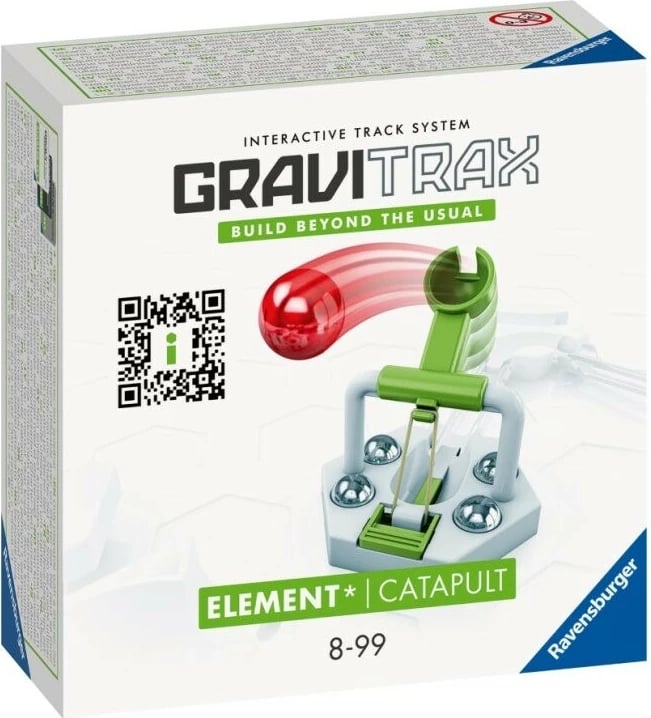 Shtesë Gravitrax Launcher, Ravensburger, 22411, me 4 topa, plastikë