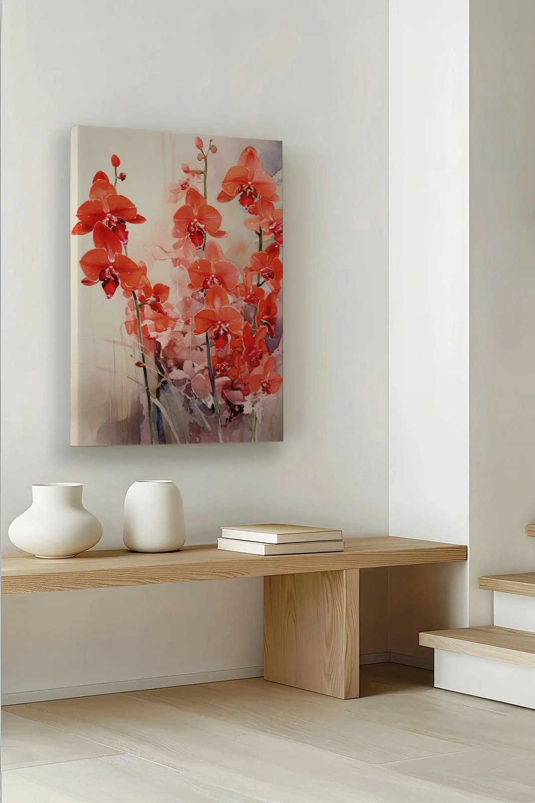 Pikturë dekorative në kanavacë, Wallity, Ersysb052, shumëngjyrëshe, 50x70cm