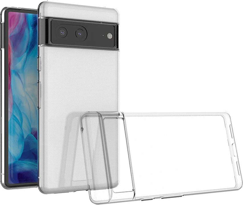 Mbështjellës Hurtel Ultra Clear 0.5mm për Google Pixel 7a, Transparent