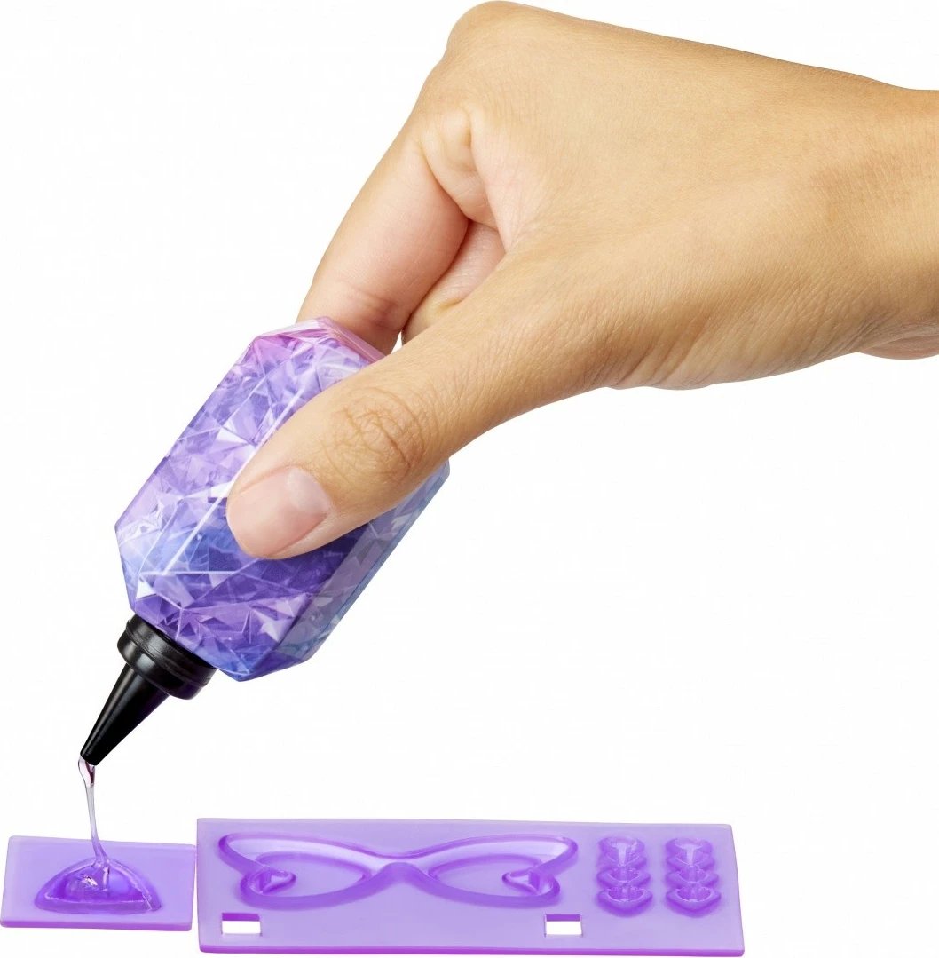 Set lodër Rainbow High Creative Crystals, Violet, me aksesorë të personalizueshëm