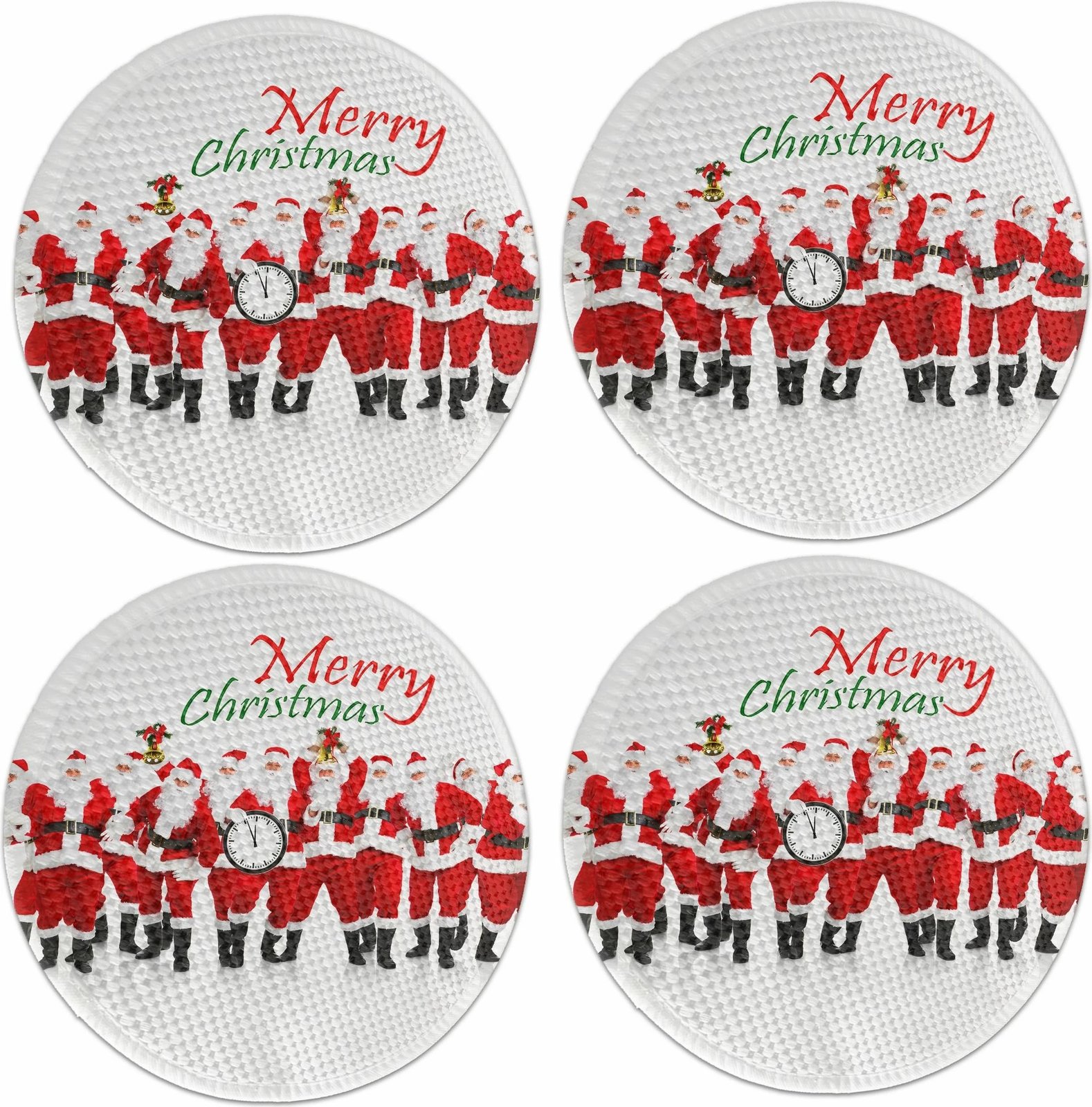 Nënshtrues tavoline, shumëngjyrësh, Hermia Concept, 37cm (4 copë)