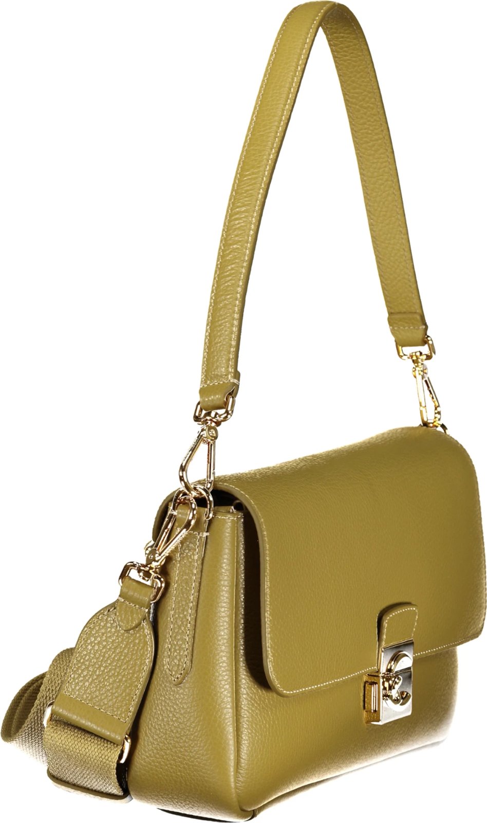 Çantë COCCINELLE U4K C-ME LOCK për femra, gjelbër