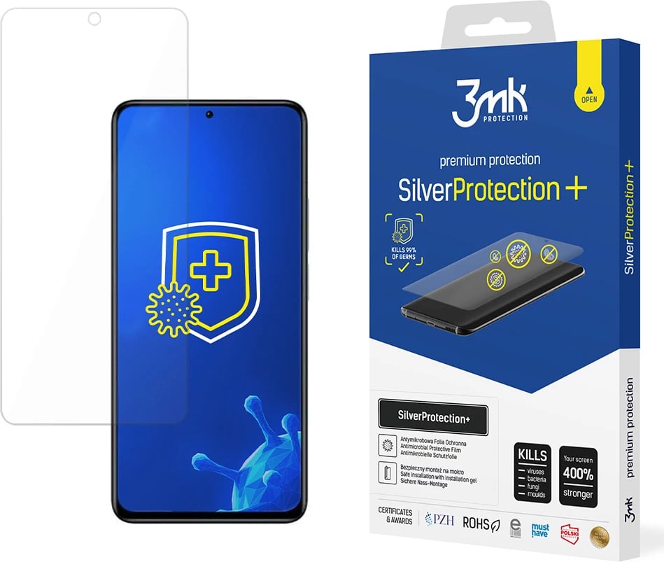 Mbështjellës ekranit 3mk SilverProtection+ për Xiaomi Redmi Note 11 Pro, Transparent