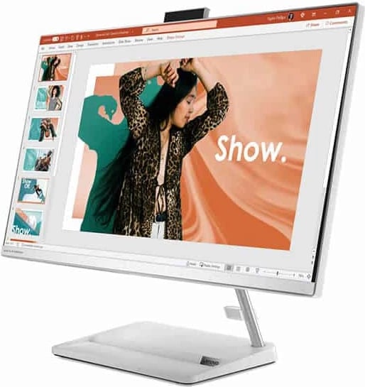 Kompjuter Lenovo PC AIO IdeaCentre 3 24IAP7, 23.8" ,  Intel Core i7, 16GB RAM, 512GB SSD, Intel UHD Graphics,, i bardhë