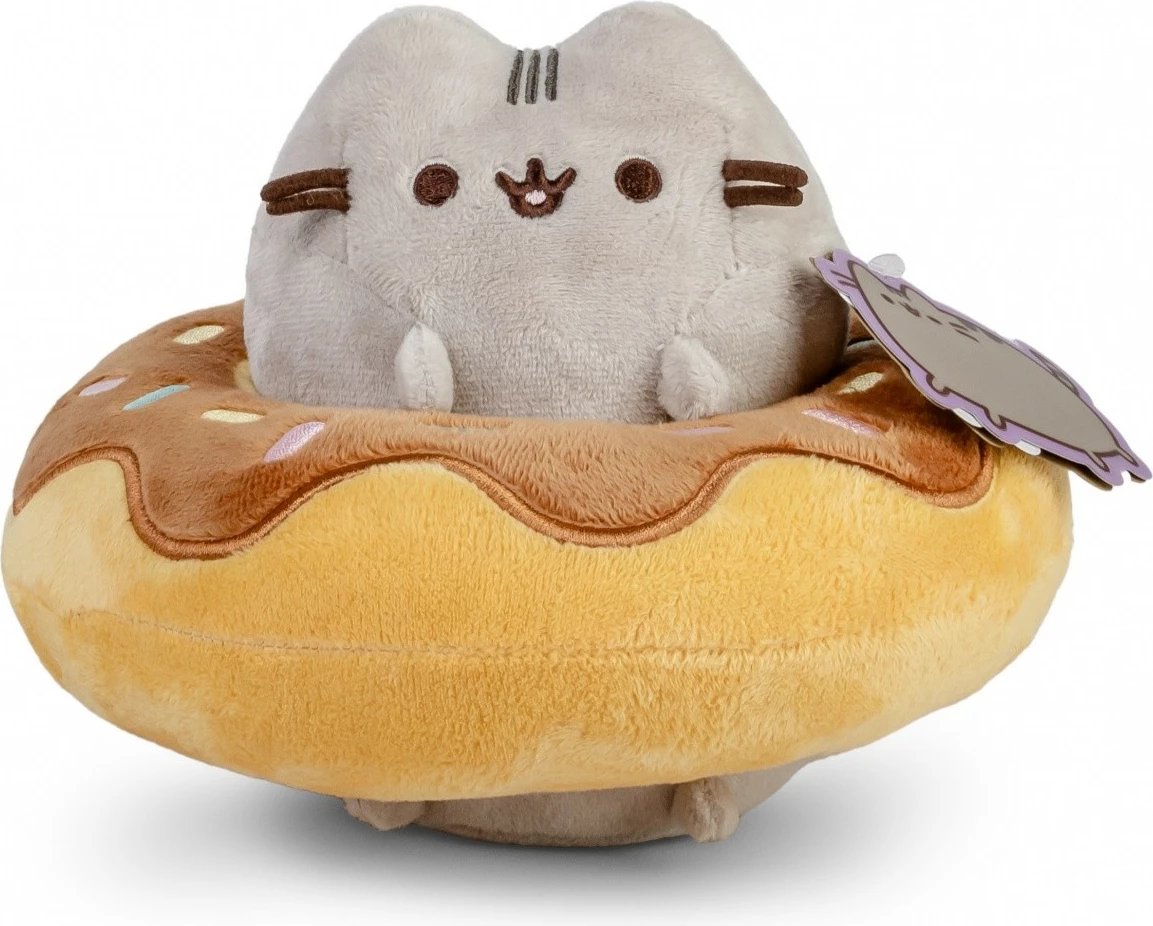 Maskotë pelushi Pusheen Daffi P-248, 18cm, kafe/gri/verdhe