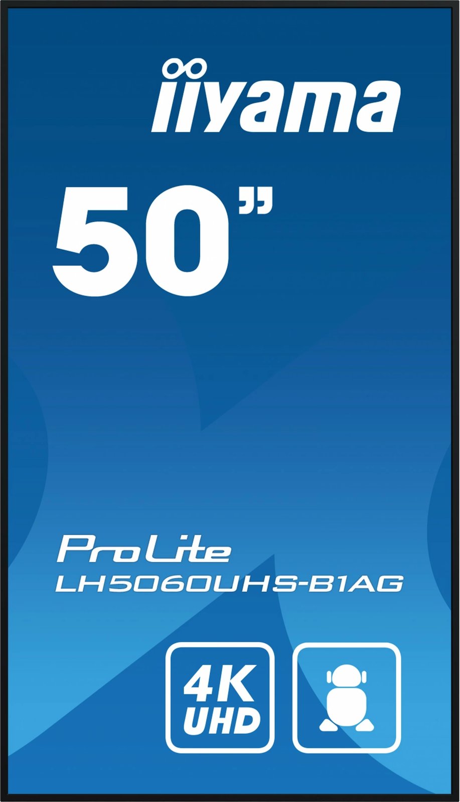 Digital A-board iiyama LH5060UHS-B1AG, 125.7 cm, LED, 4K UHD, Wi-Fi