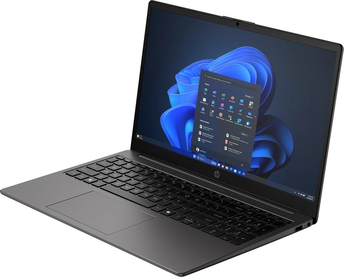 Laptop HP 255 G10, Ryzen 7 7735U, 15.6", 16 GB RAM, 512 GB SSD, Radeon 680M, Silver