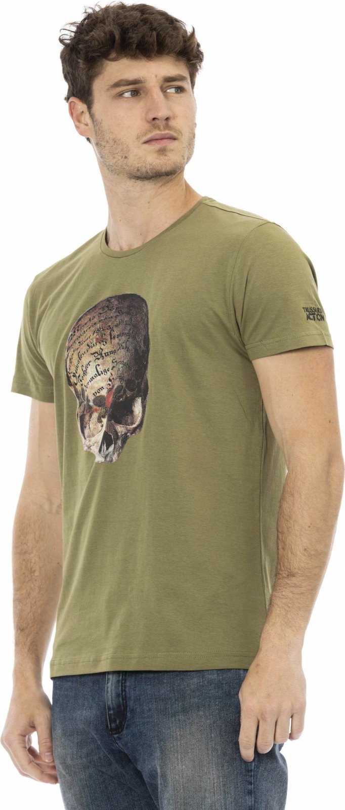 Maicë për meshkuj Trussardi Action, e gjelbër