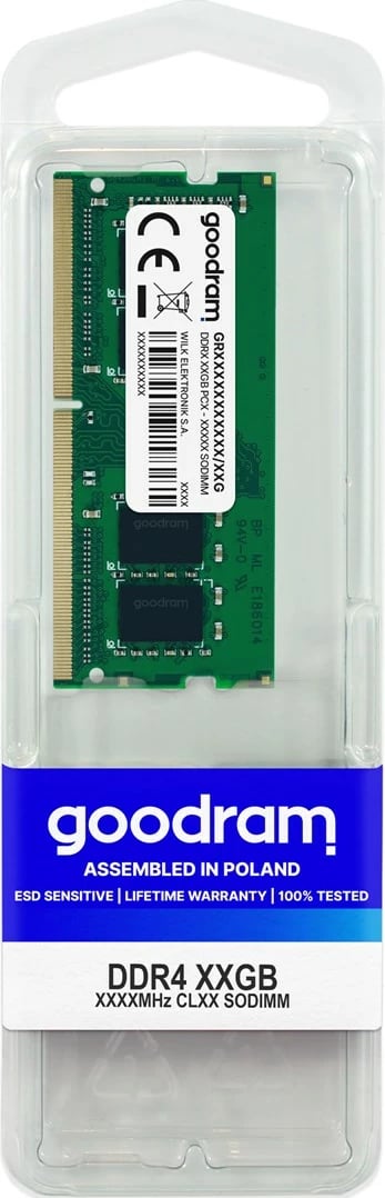 RAM memorie Goodram, 16GB, 3200 mhz