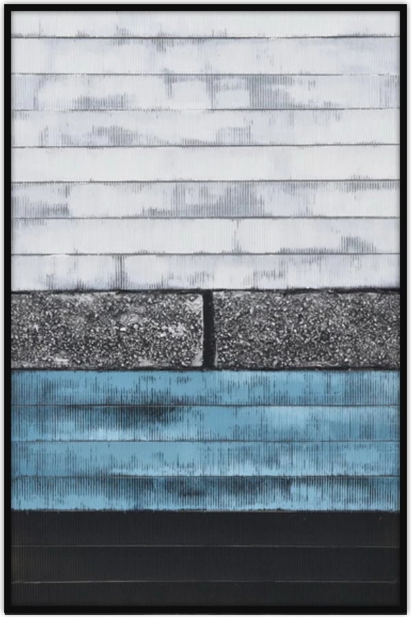 Pikturë dekorative Murus, kanavacë, dru, 62x92x5cm