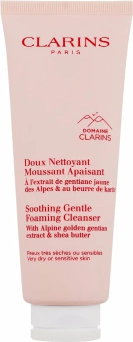 Krem pastrues për femra Clarins Soothing Gentle Foaming Cleanser 125ml