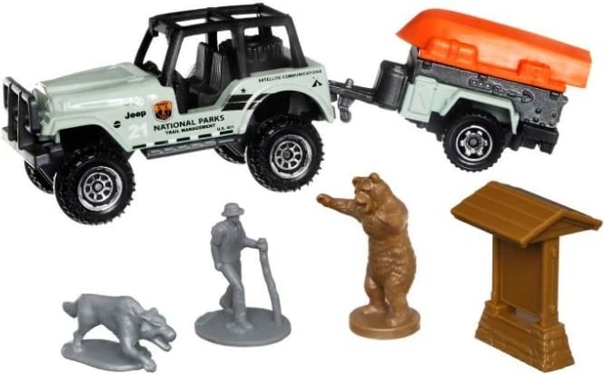 Set lodrash Matchbox Mattel H1235 Hitch & Haul, multikolor