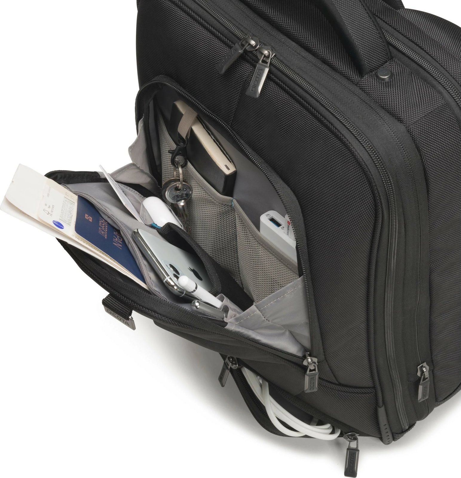 Shpinë DICOTA Eco Backpack PRO, 14.1", e zezë
