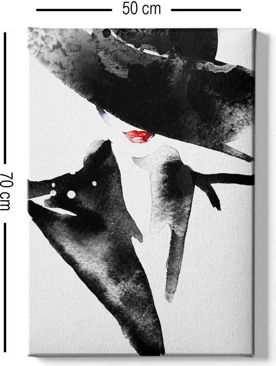 Pikturë dekorative në kanavacë, shumëngjyrëshe, 50x70cm, kornizë druri